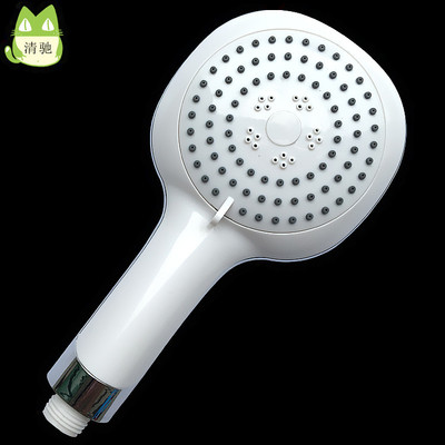 全新料雨淋大手持花灑噴頭 白面多功能淋浴新體驗(yàn)